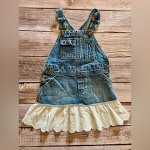 Ralph Lauren Denim Overall Skirt
